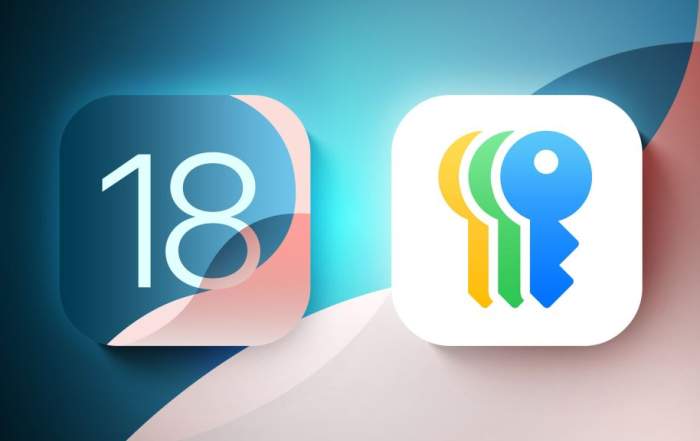an image showing iOS 18 and the new Passwords app